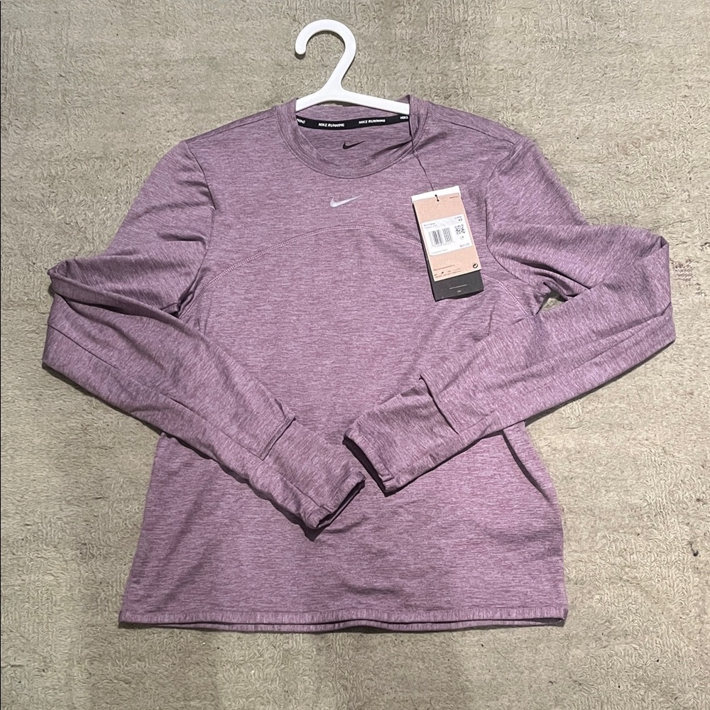 Nike Purple Long Sleeve Tee